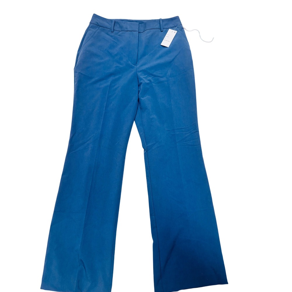 Worthington Navy Curvy Trouser High Rise Career Pants Size 8 NWT Professional